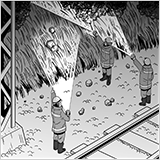 線路や列車の点検