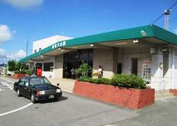 伯耆大山駅 駅舎塗装後の写真