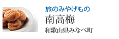 旅のみやげもの 南高梅 和歌山県みなべ町