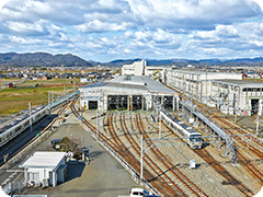 網干総合車両所写真