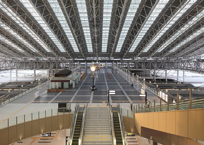 大阪駅大屋根内部空間1 大阪駅大屋根内部空間1