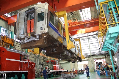 金沢総合車両所公開の様子3 金沢総合車両所公開の様子3