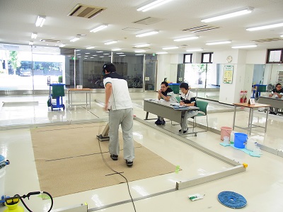 自主訓練の様子3 自主訓練の様子3