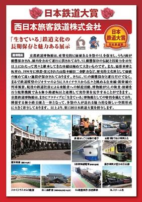 鉄道大賞パネル 鉄道大賞パネル