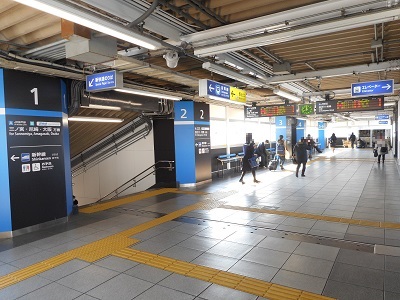 西明石駅西側こ線橋の美装化 西明石駅西側こ線橋の美装化