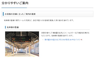 分かりやすいご案内 分かりやすいご案内