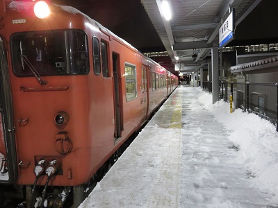 除雪作業後