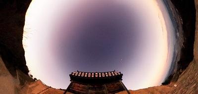 360度カメラによる鬼ノ城の絶景 360度カメラによる鬼ノ城の絶景