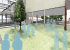 Rendering of a daycare facility
