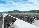 Rendering of the megasolar project when completed