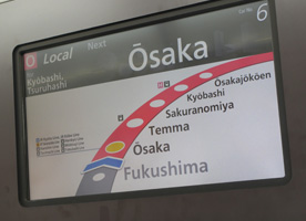 In-car display