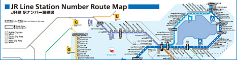 Station Number Route Map