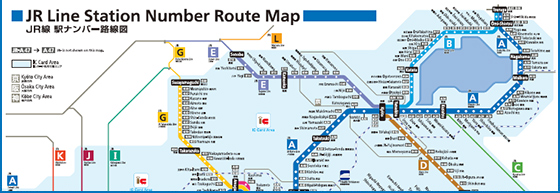 Station Number Route Map