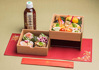 Japanese-style refreshments set