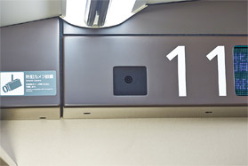 In-cabin security camera