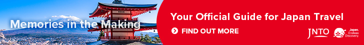 Memories in the making Your Official Guide for Japan Travel FIND OUT MORE