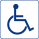 Wheelchair-accessible toilets