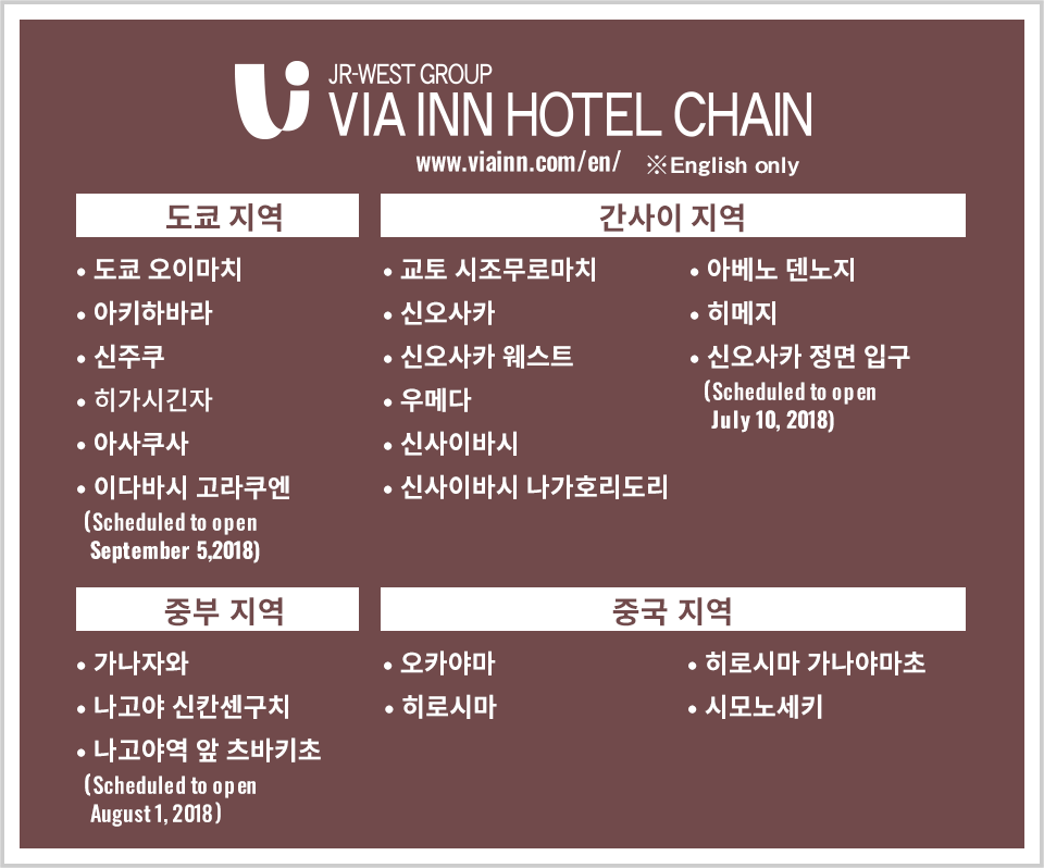 VIA INN HOTEL CHAIN
