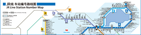车站编号路线图