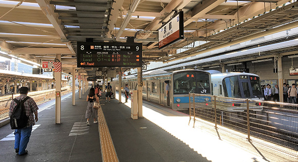 JR“京都站”