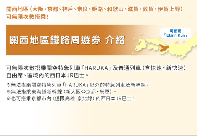 關西地區鐵路周遊券