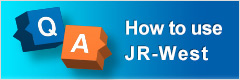 How to use JR-West